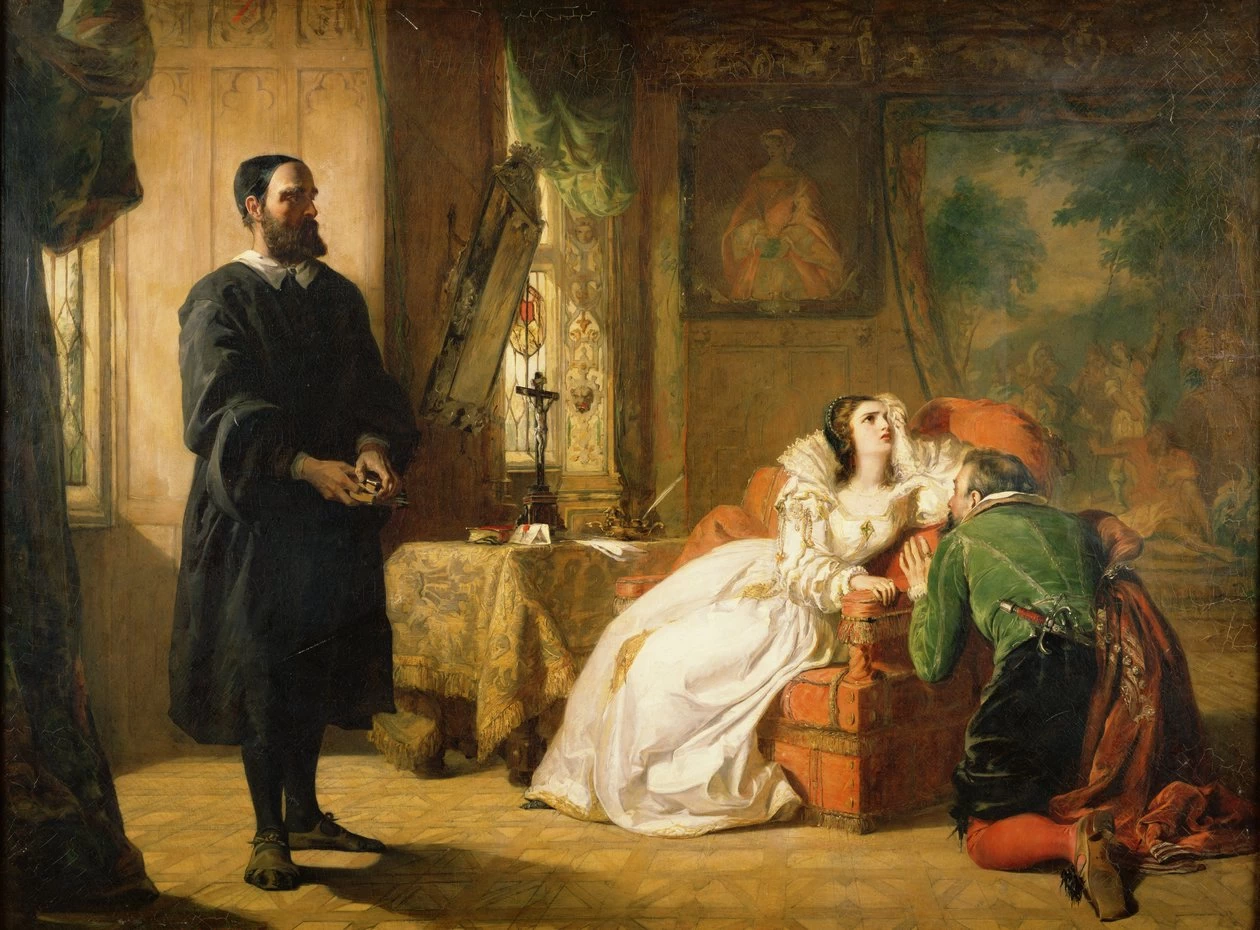 John Knox rimprovera Maria, regina di Scozia